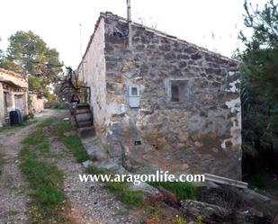 Exterior view of Country house for sale in Caspe  with Furnished
