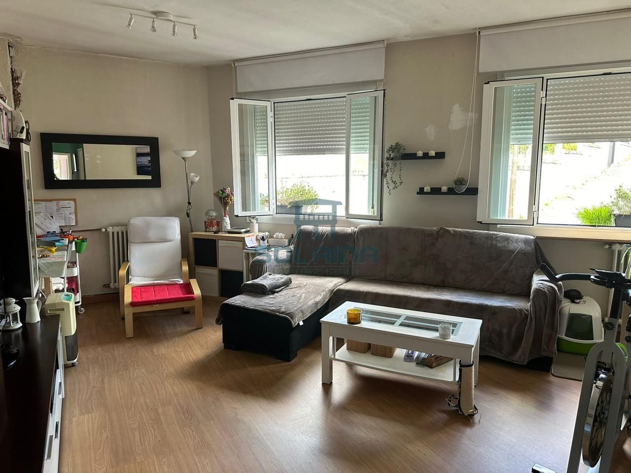 Sala d'estar de Casa adosada en venda en O Pereiro de Aguiar  amb Calefacció, Jardí privat i Terrassa