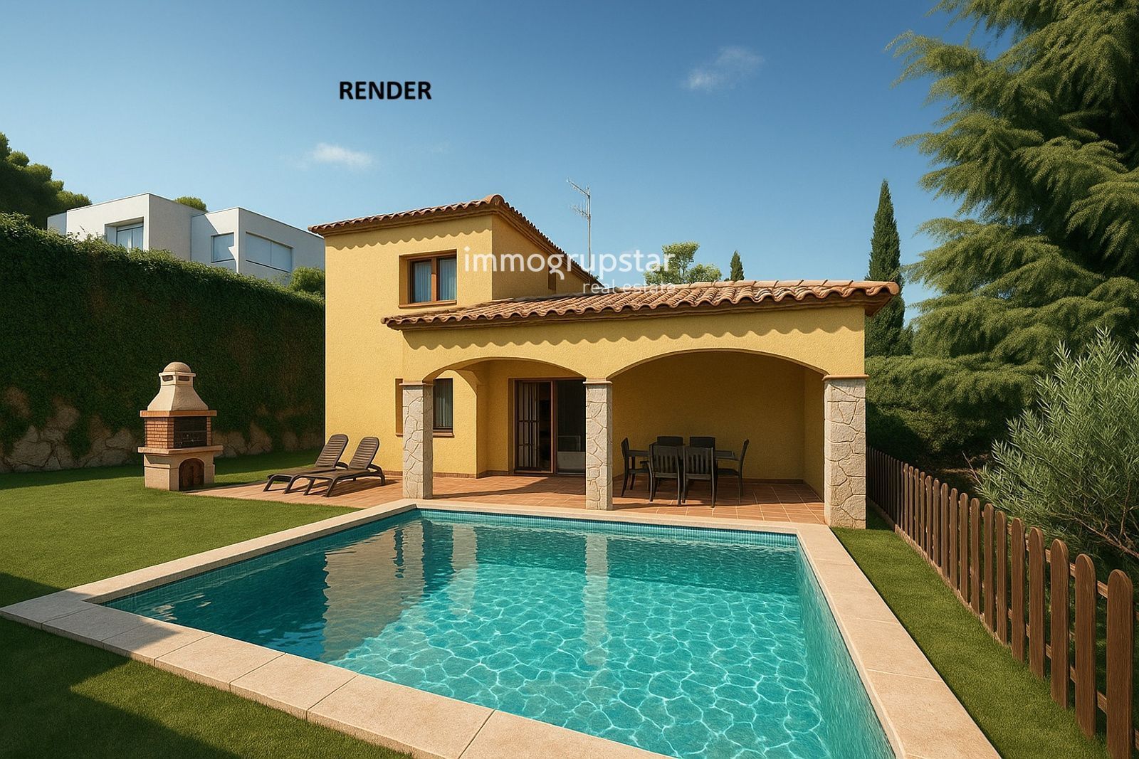 Swimming pool of House or chalet for sale in Calonge i Sant Antoni  with Heating, Terrace and Balcony