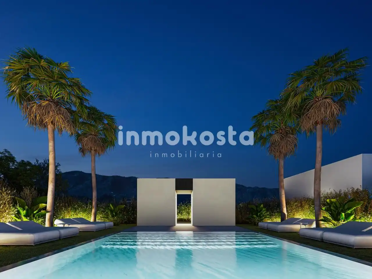 Piscina de Casa o xalet en venda en L'Alfàs del Pi amb Aire condicionat, Jardí privat i Terrassa
