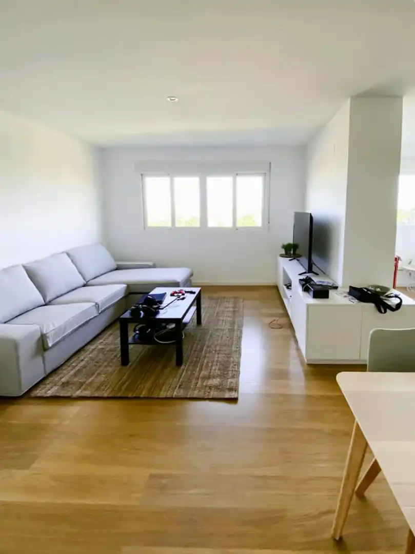Sala d'estar de Pis de lloguer en Valencia amb Aire condicionat, Calefacció i Rentadora