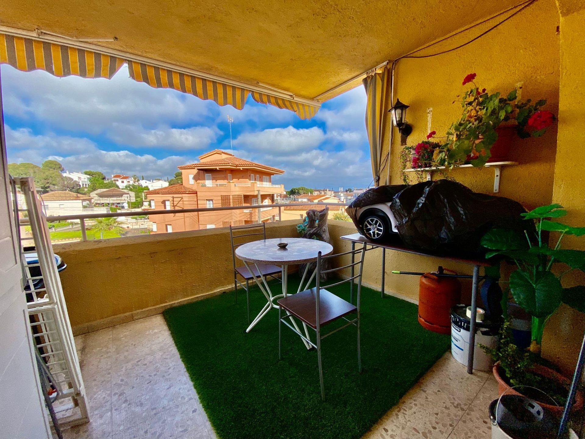 Balcony of Flat for sale in Creixell  with Heating