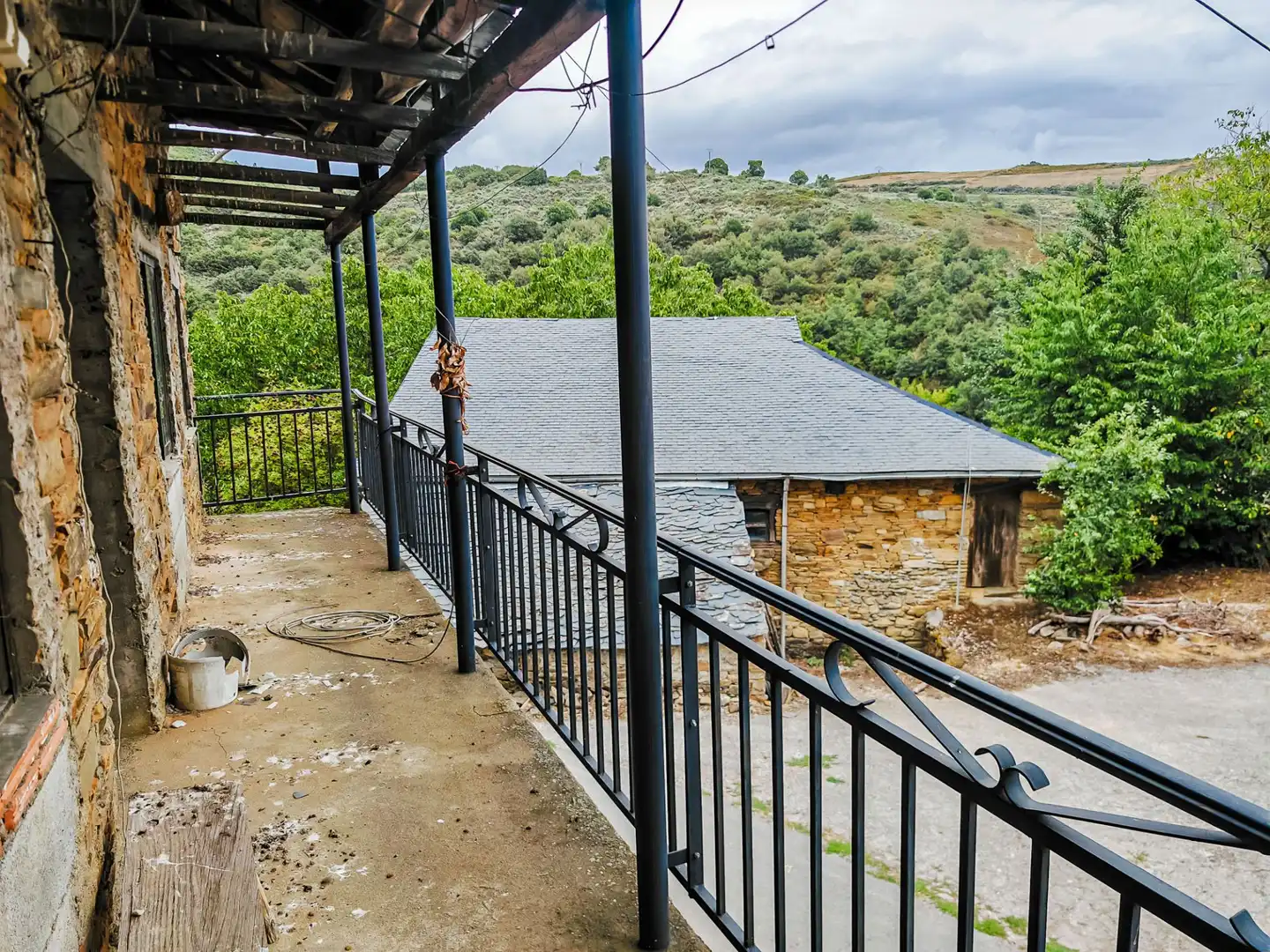 Terrasse von Country house zum Verkauf in Trabadelo