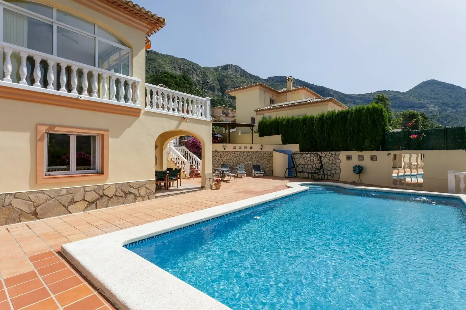 Swimming pool of Houses for sale in Barx  with Air Conditioner, Heating and Private garden