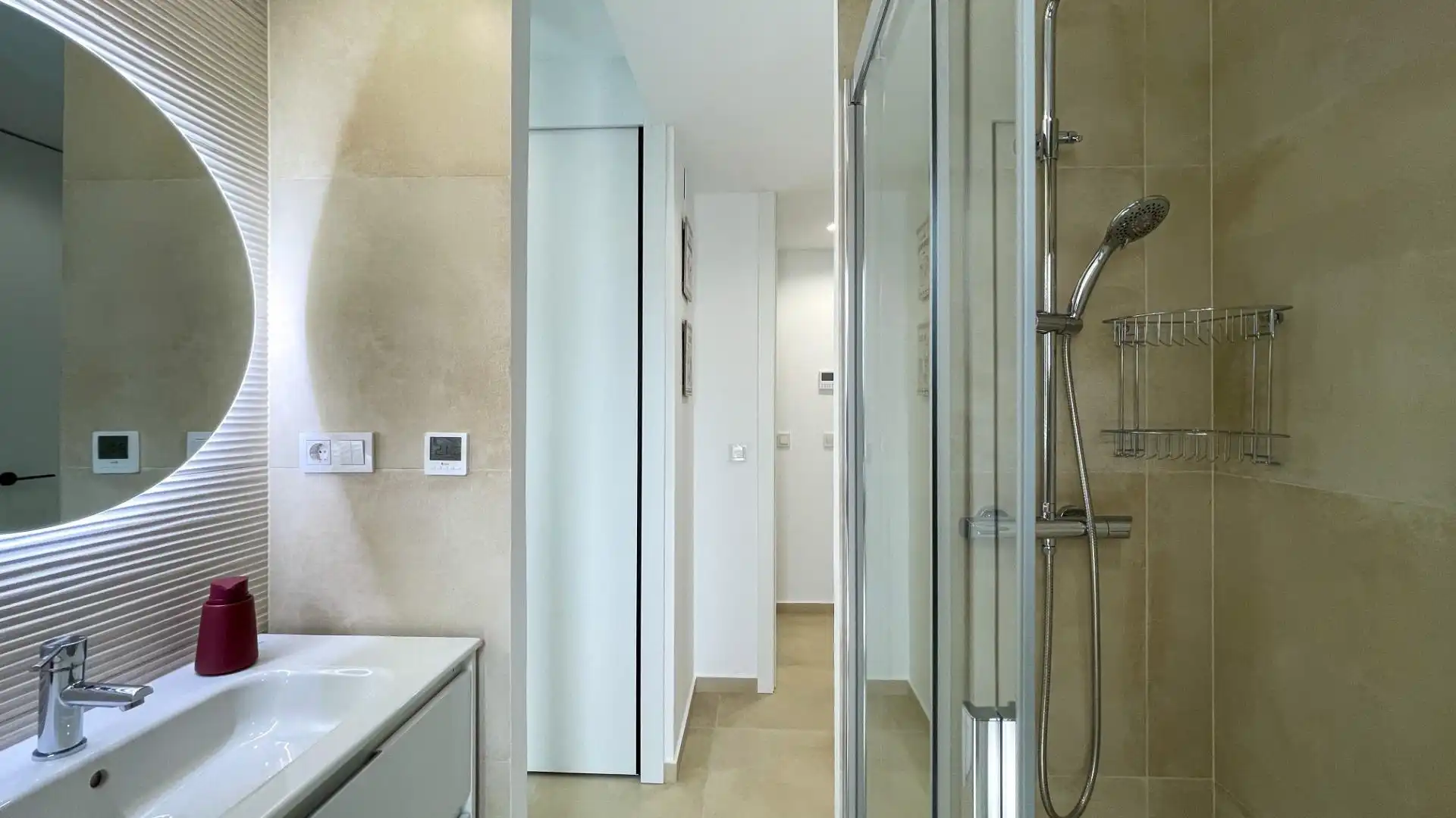 Bathroom of Houses for rent in Finestrat  with Air Conditioner, Heating and Private garden