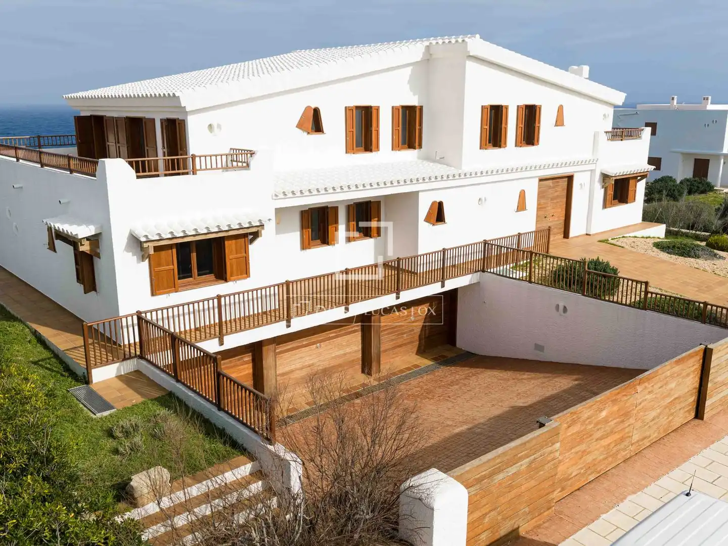 Außenansicht von Haus oder Chalet zum Verkauf in Ciutadella de Menorca mit Privatgarten, Terrasse und Schwimmbad