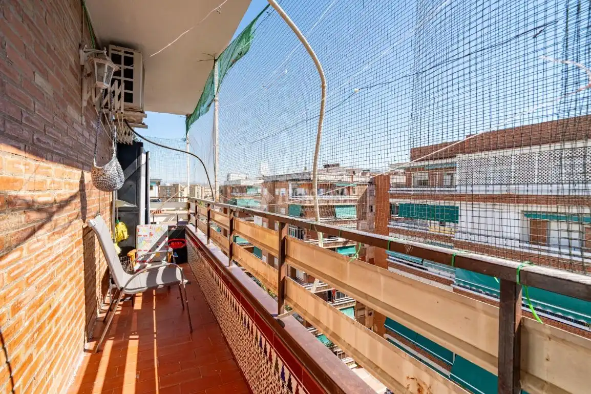 Balcony of Flat for sale in Granada  with Air Conditioner, Heating and Terrace