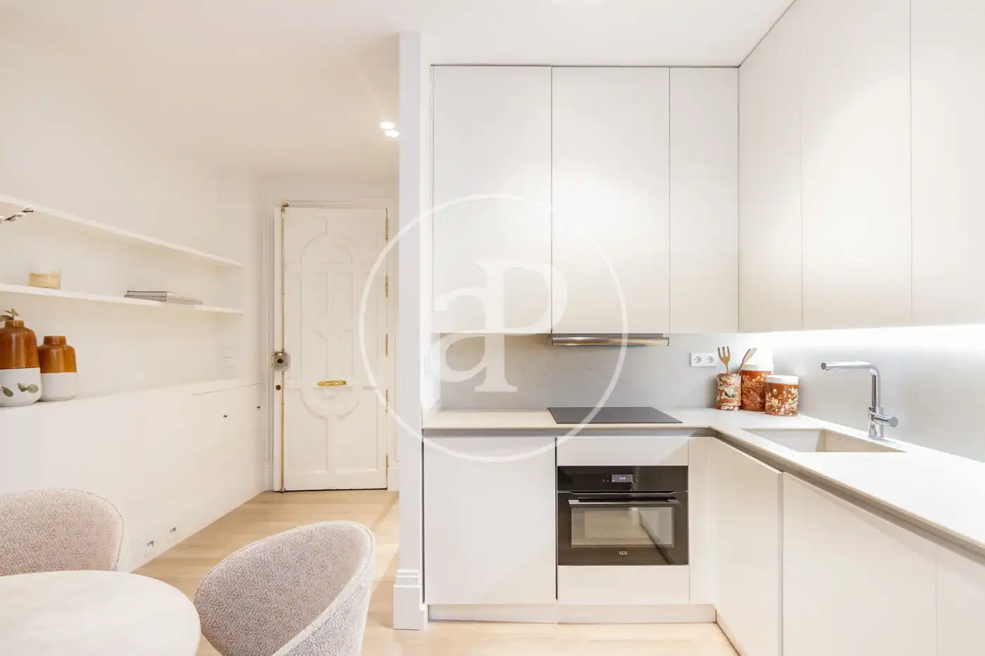Küche von Wohnung zum Verkauf in Madrid mit Klimaanlage, Heizung und Balkon