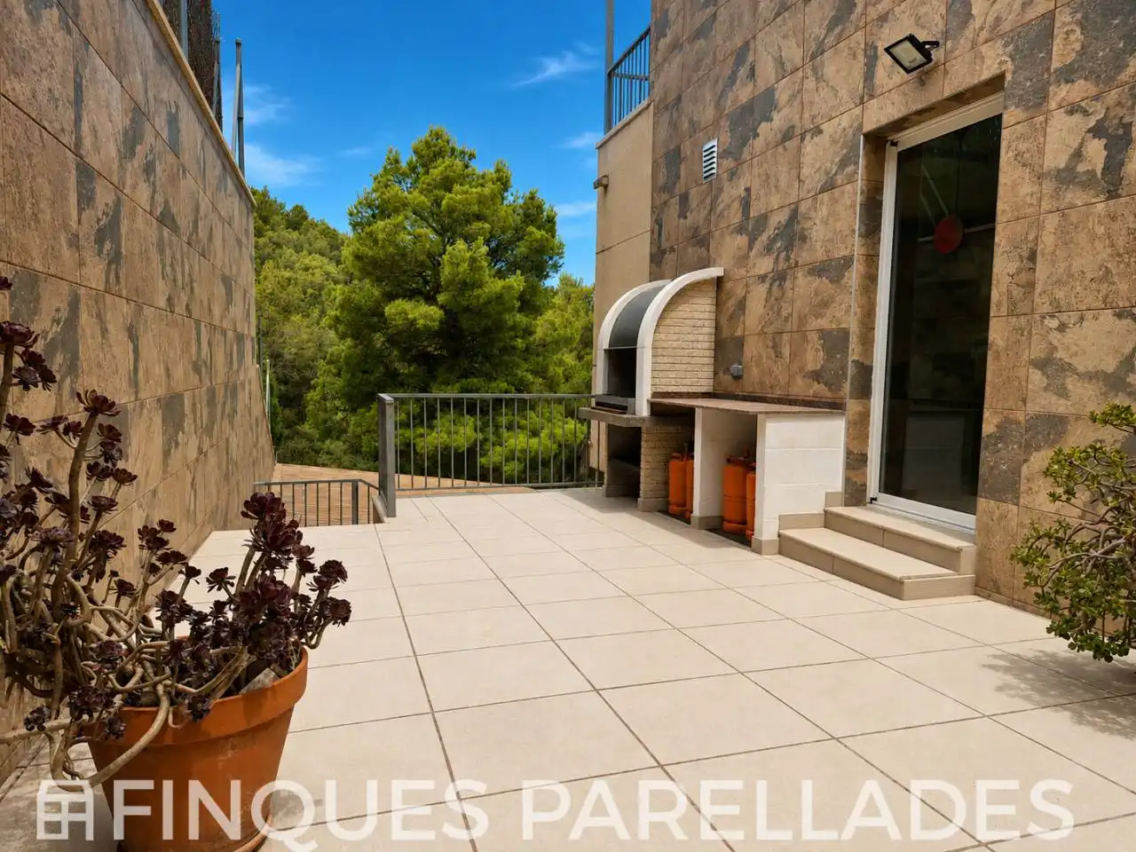 Terrace of Houses for sale in Canyelles  with Air Conditioner, Heating and Private garden