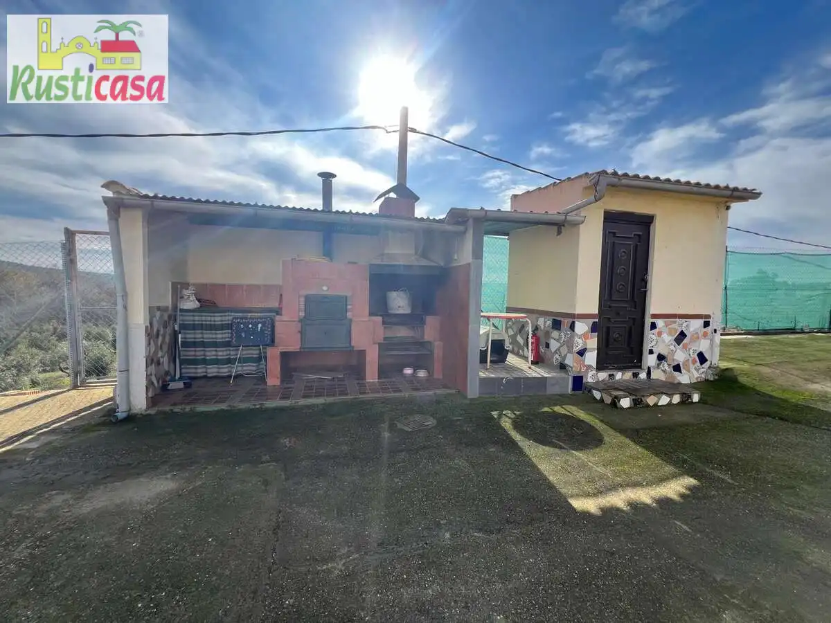 Vista exterior de Casa o chalet en venta en Espeluy con Aire acondicionado, Jardín privado y Terraza