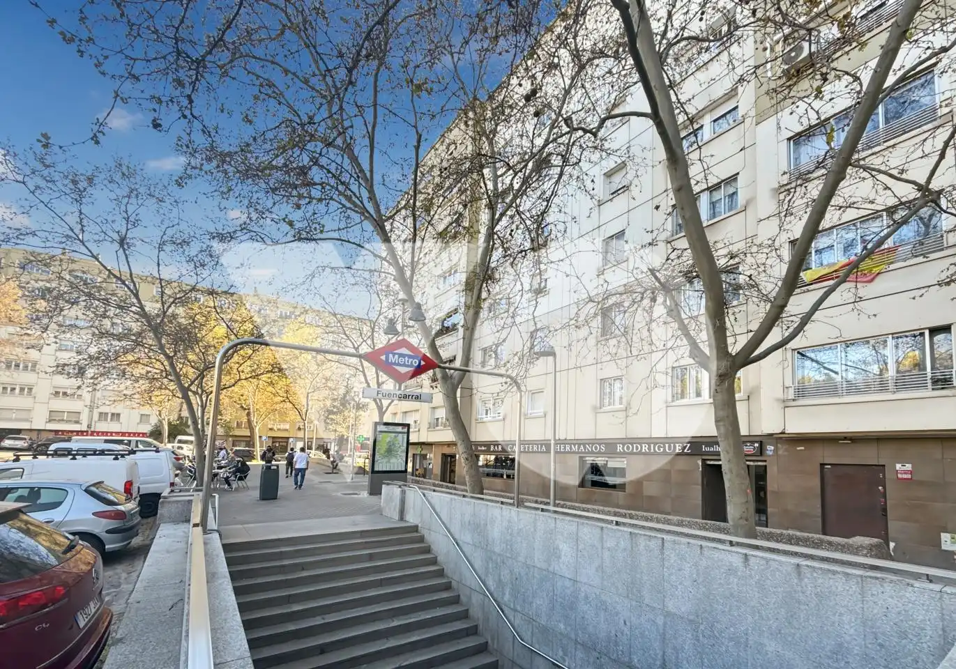 Vista exterior de Piso en venta en Madrid