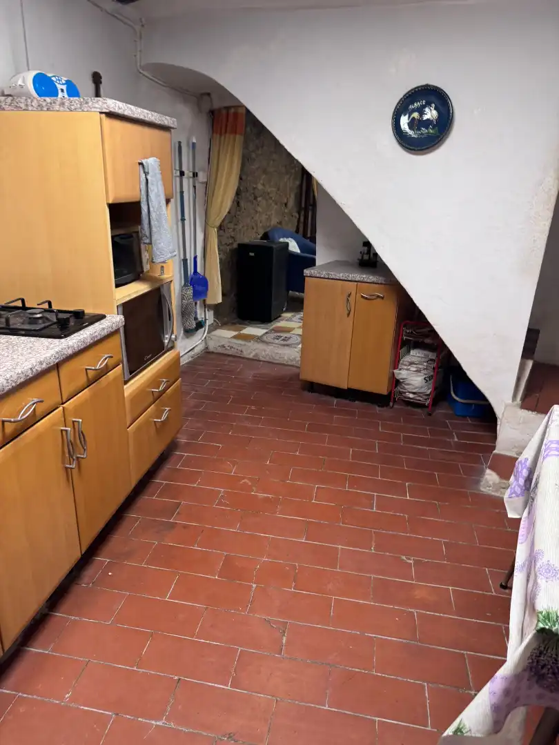 Cuina de Casa adosada en venda en Blancafort amb Terrassa, Moblat i Forn