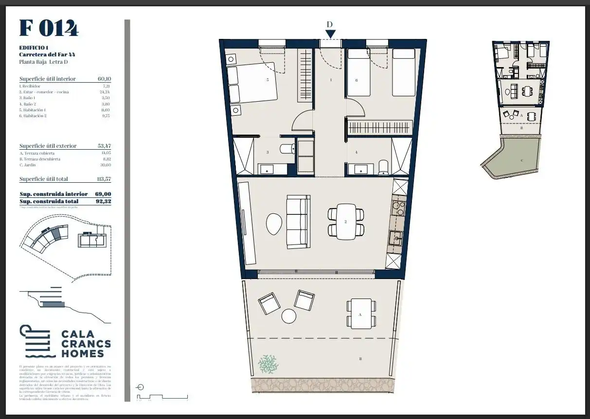 Apartamento en venta en Pla de Maset - Cap de Salou
