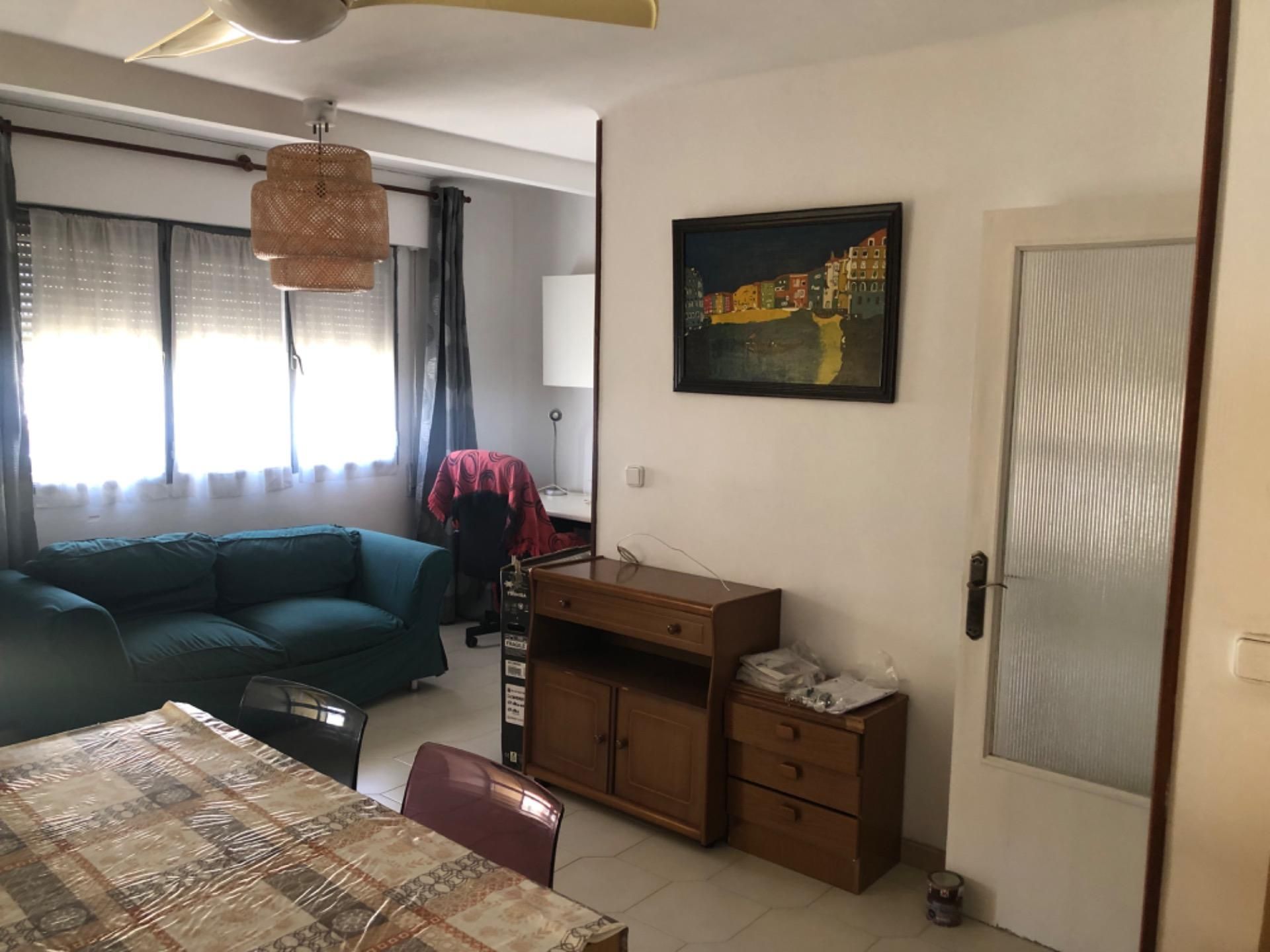 Living room of Flat for sale in Málaga Capital  with Terrace and Balcony