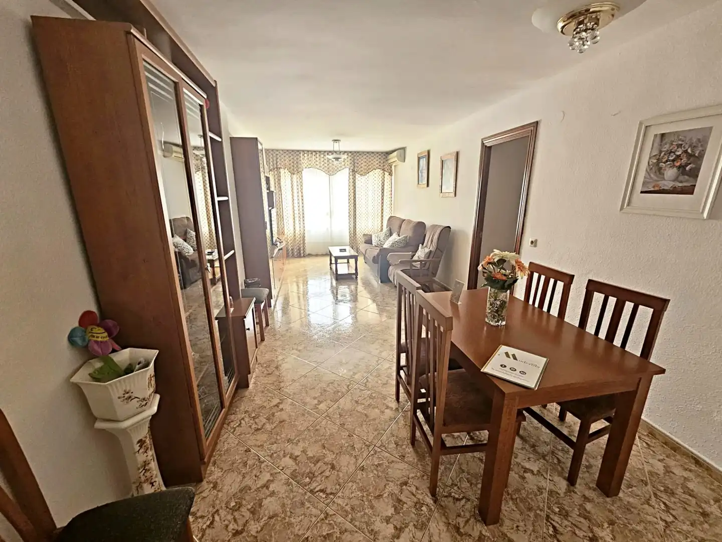 Living room of Flat for sale in Málaga  with Furnished