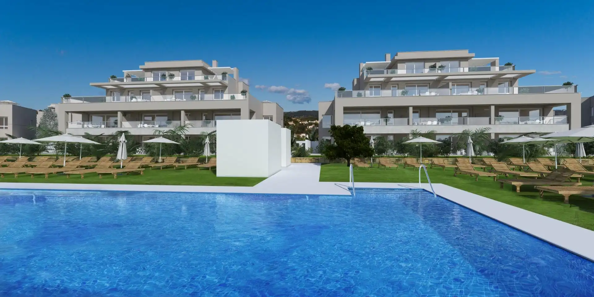 Vista exterior de Apartamento en venta en San Roque con Aire acondicionado, Calefacción y Jardín privado