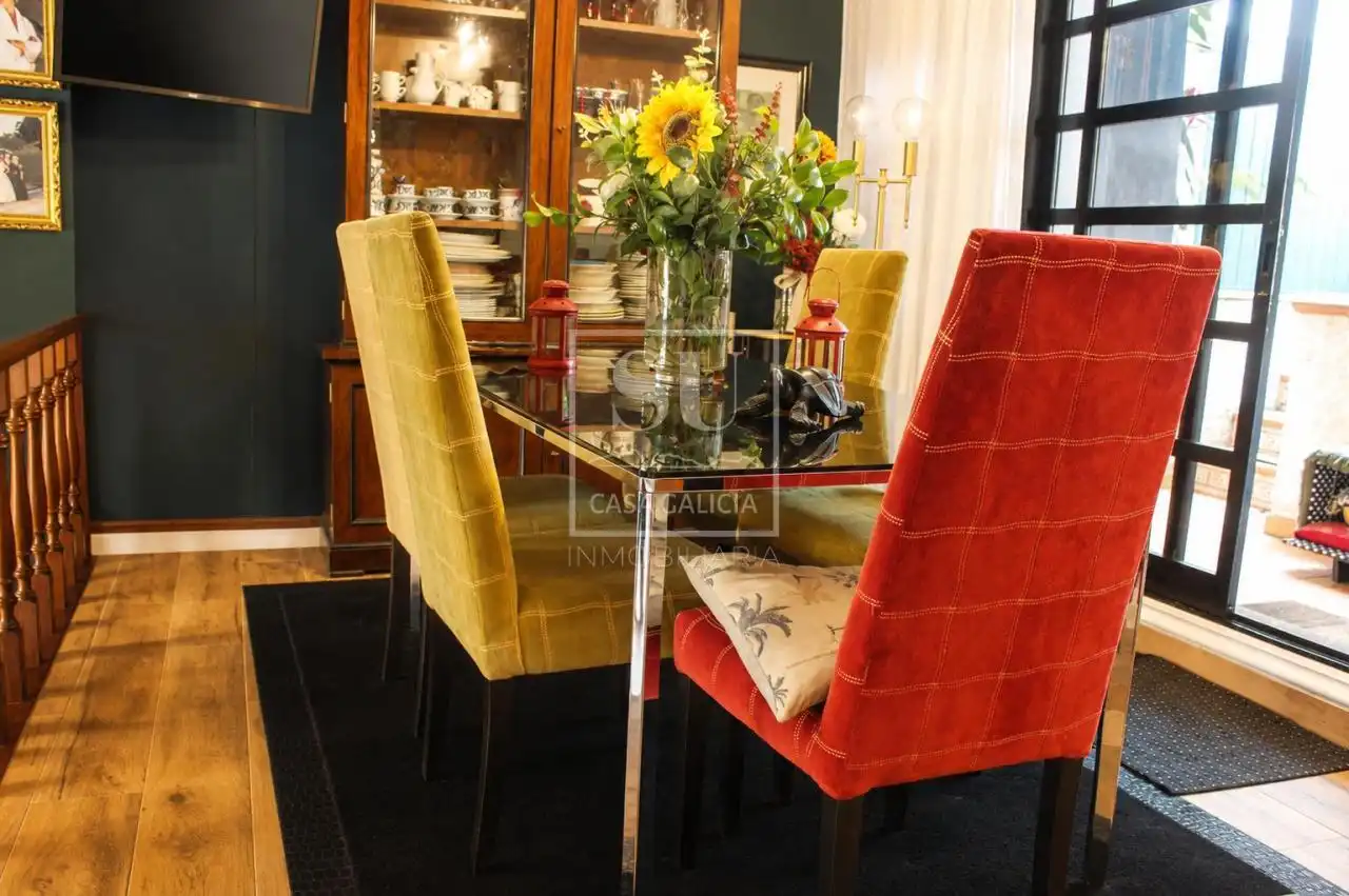 Comedor de Casa adosada en venta en Baiona con Calefacción, Jardín privado y Terraza