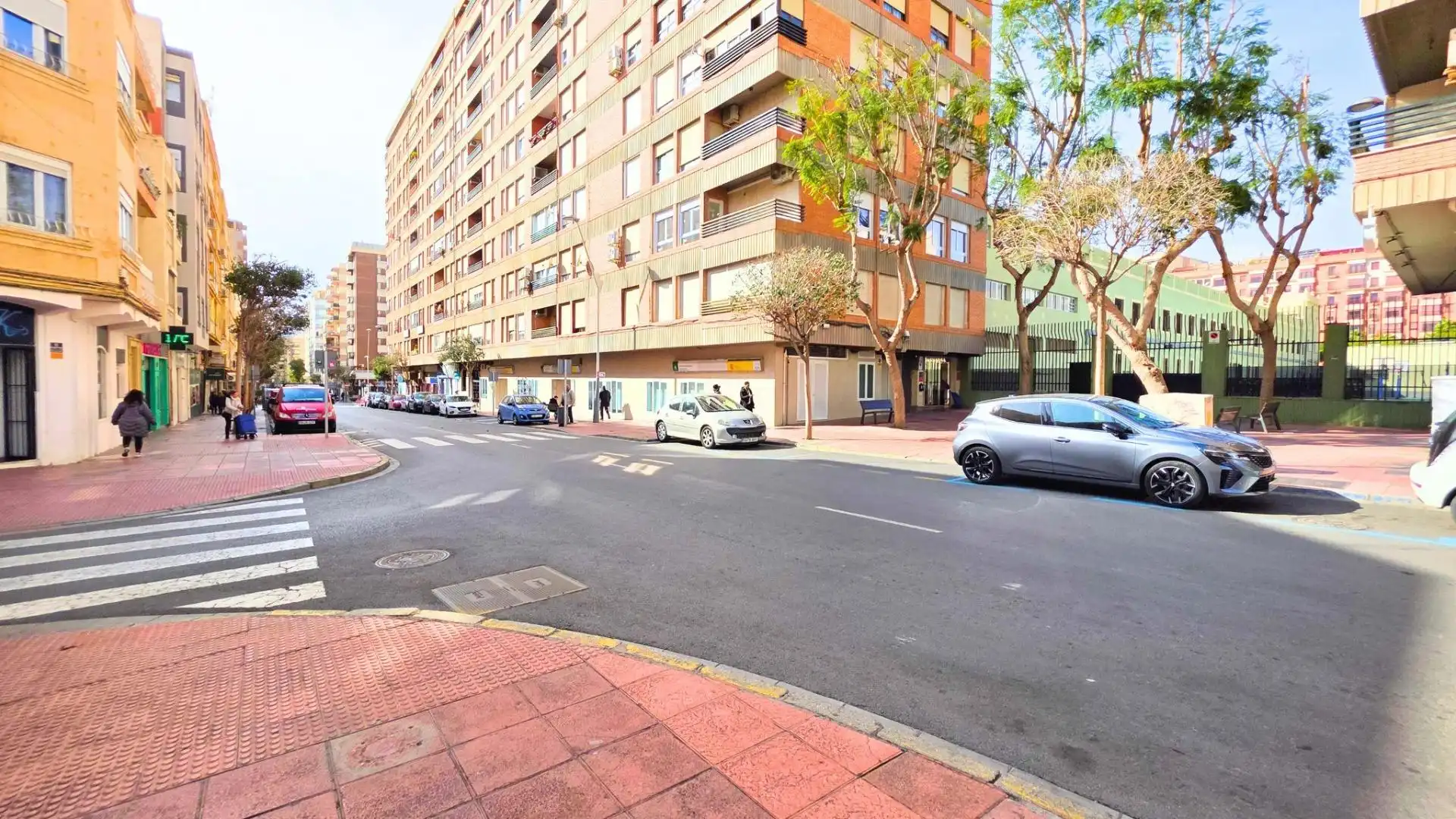 Exterior view of Flat for sale in Almería  with Air Conditioner, Private garden and Balcony