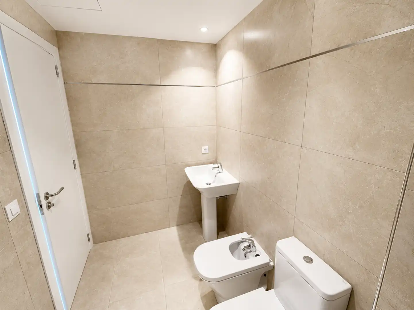 Badezimmer von Wohnung zur Miete in Sant Joan mit Klimaanlage, Terrasse und Möbliert