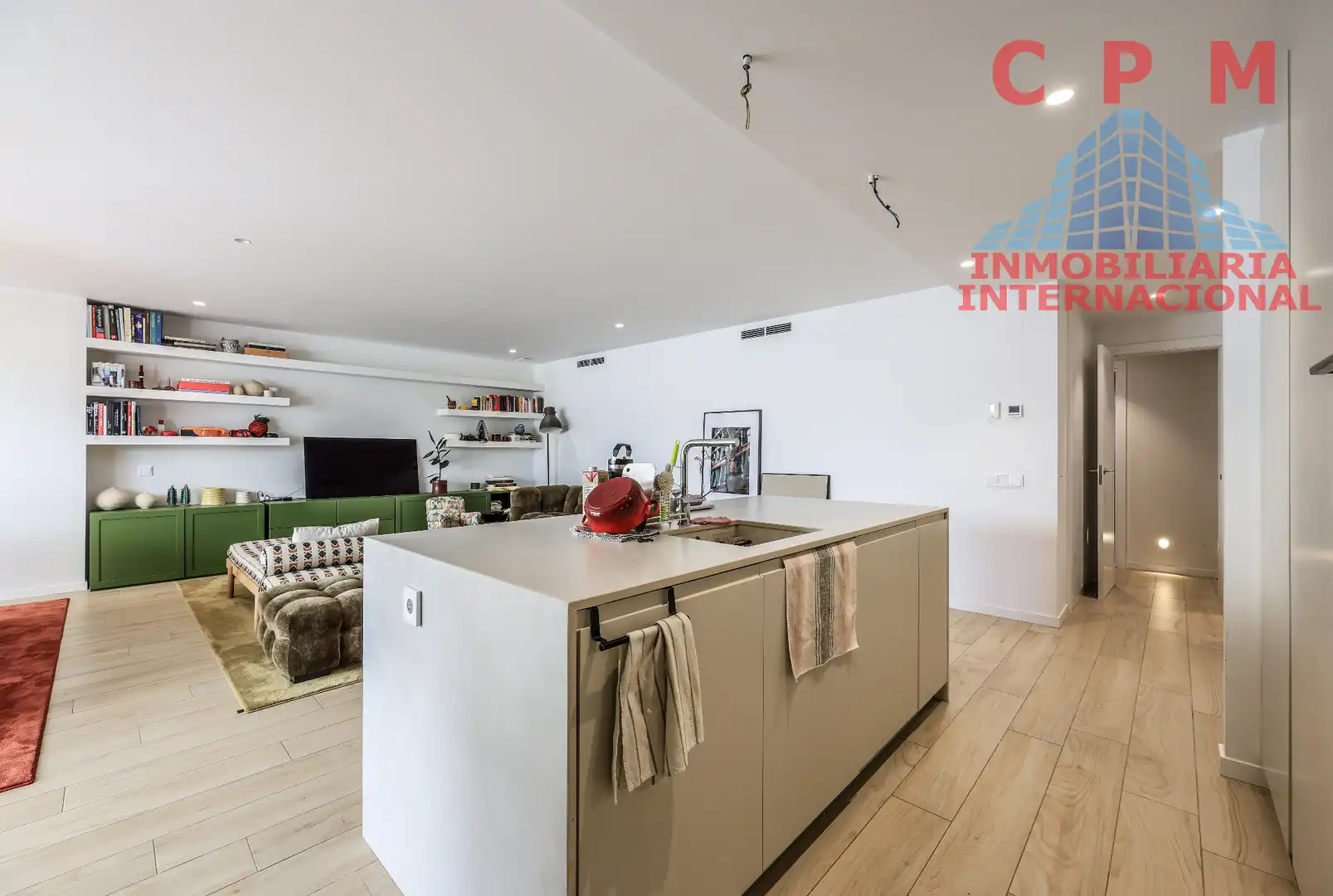 Kitchen of Flat for rent in La Moraleja  with Air Conditioner, Heating and Private garden