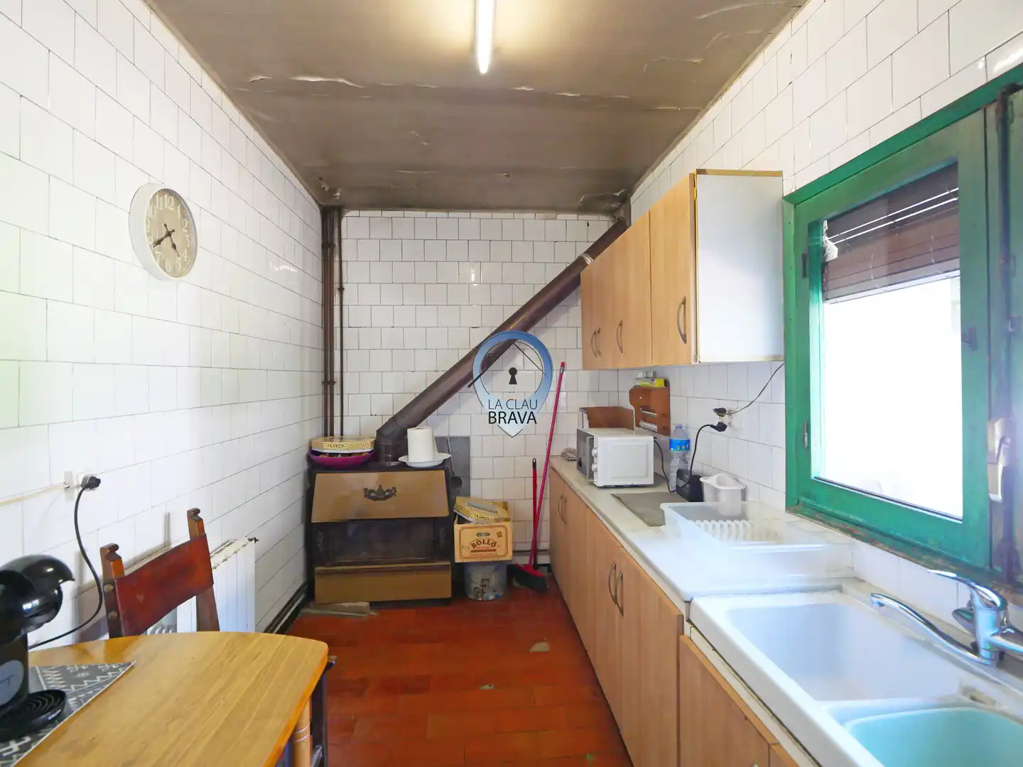 Küche von Country house zum Verkauf in Bescanó mit Heizung, Privatgarten und Terrasse