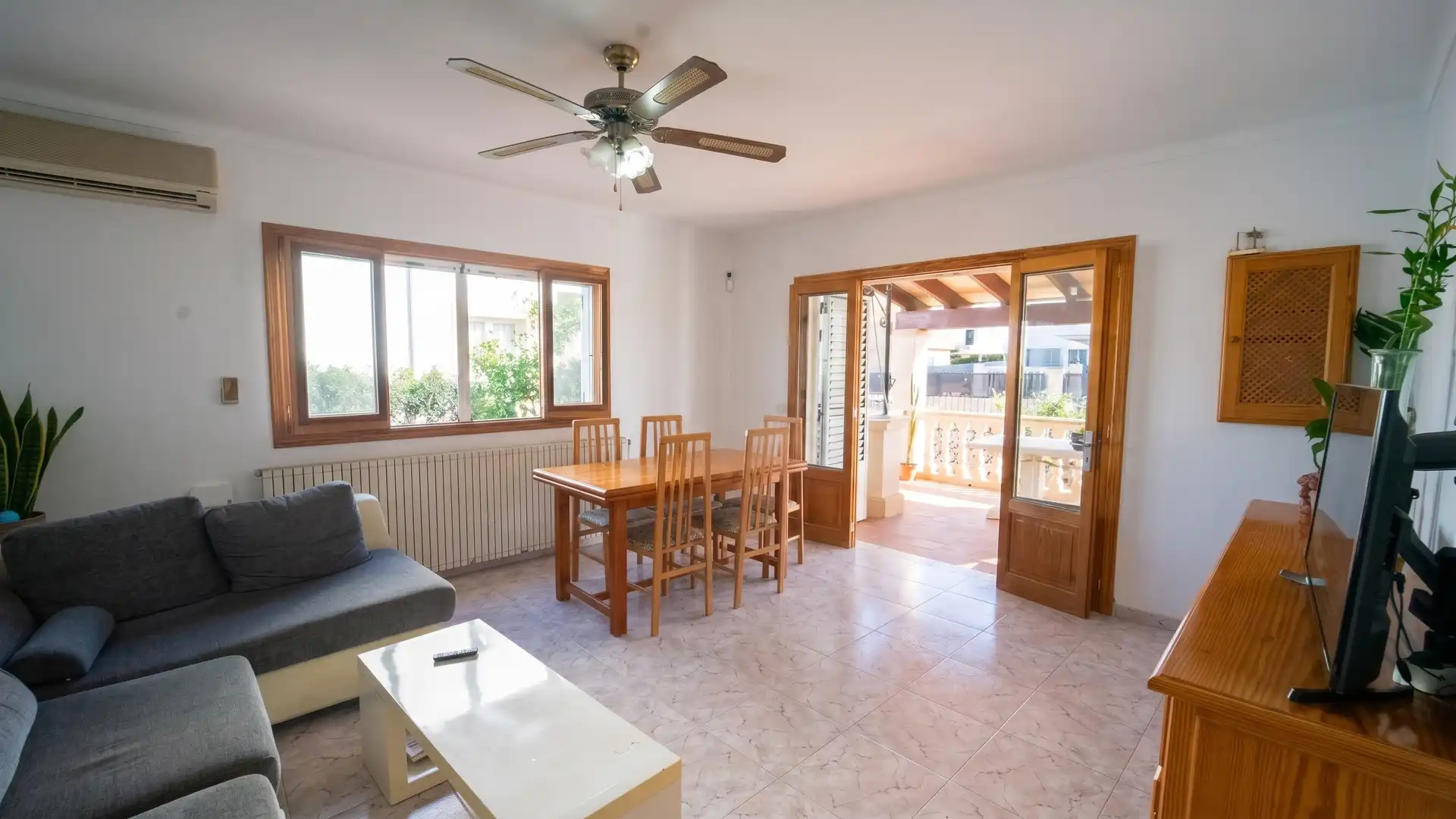Sala d'estar de Casa o xalet en venda en Felanitx amb Aire condicionat i Traster