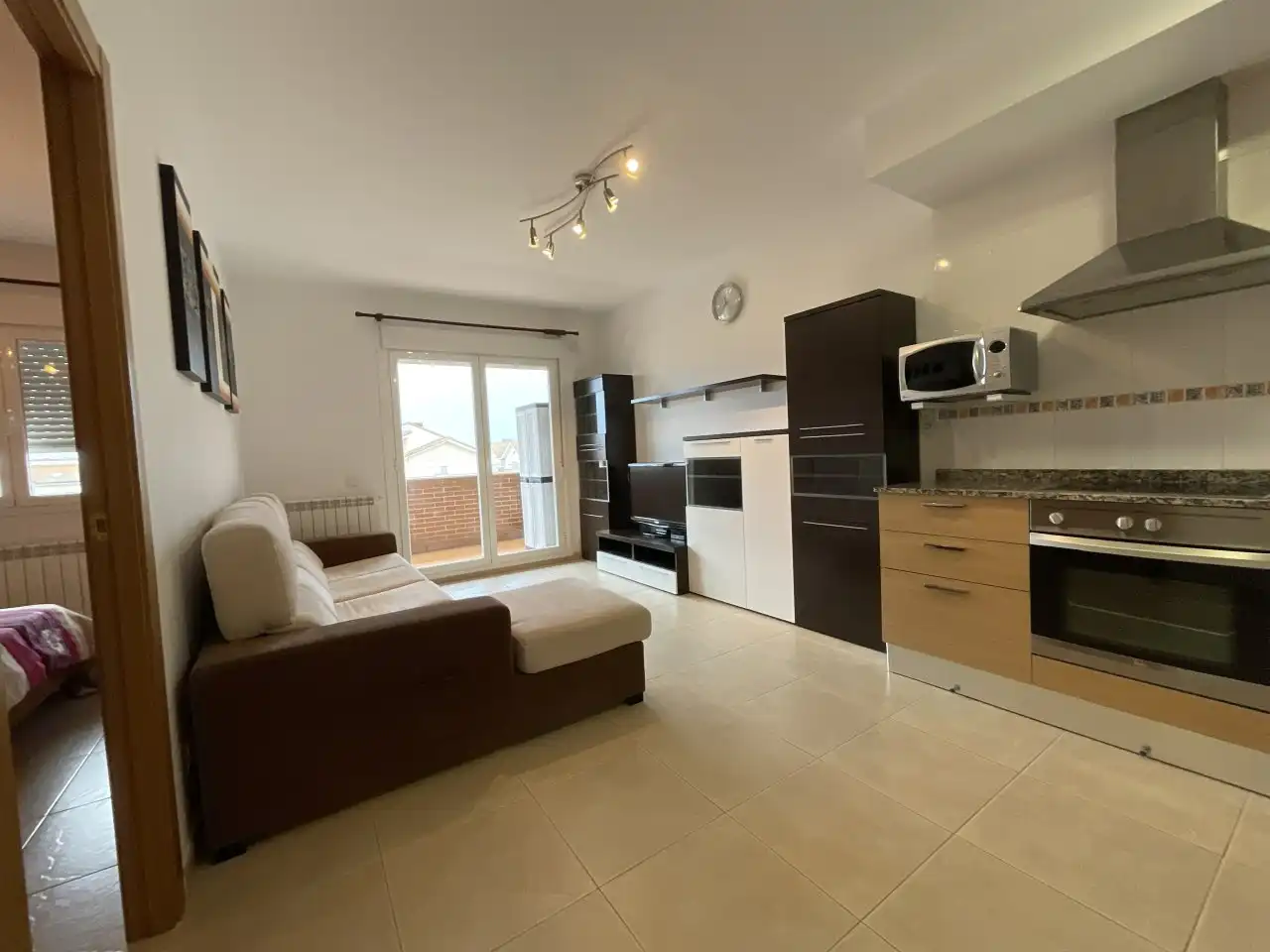 Wohnzimmer von Wohnung zum Verkauf in Alesanco mit Heizung, Möbliert und Balkon