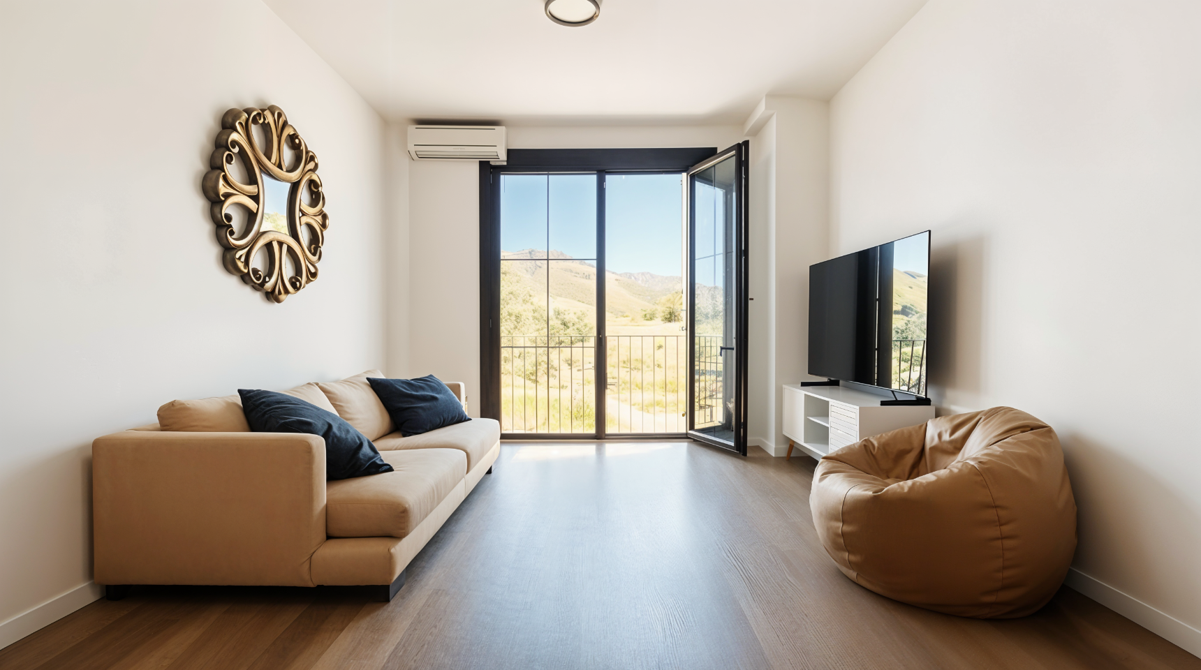 Sala d'estar de Apartament en venda en Relleu amb Aire condicionat, Calefacció i Parquet