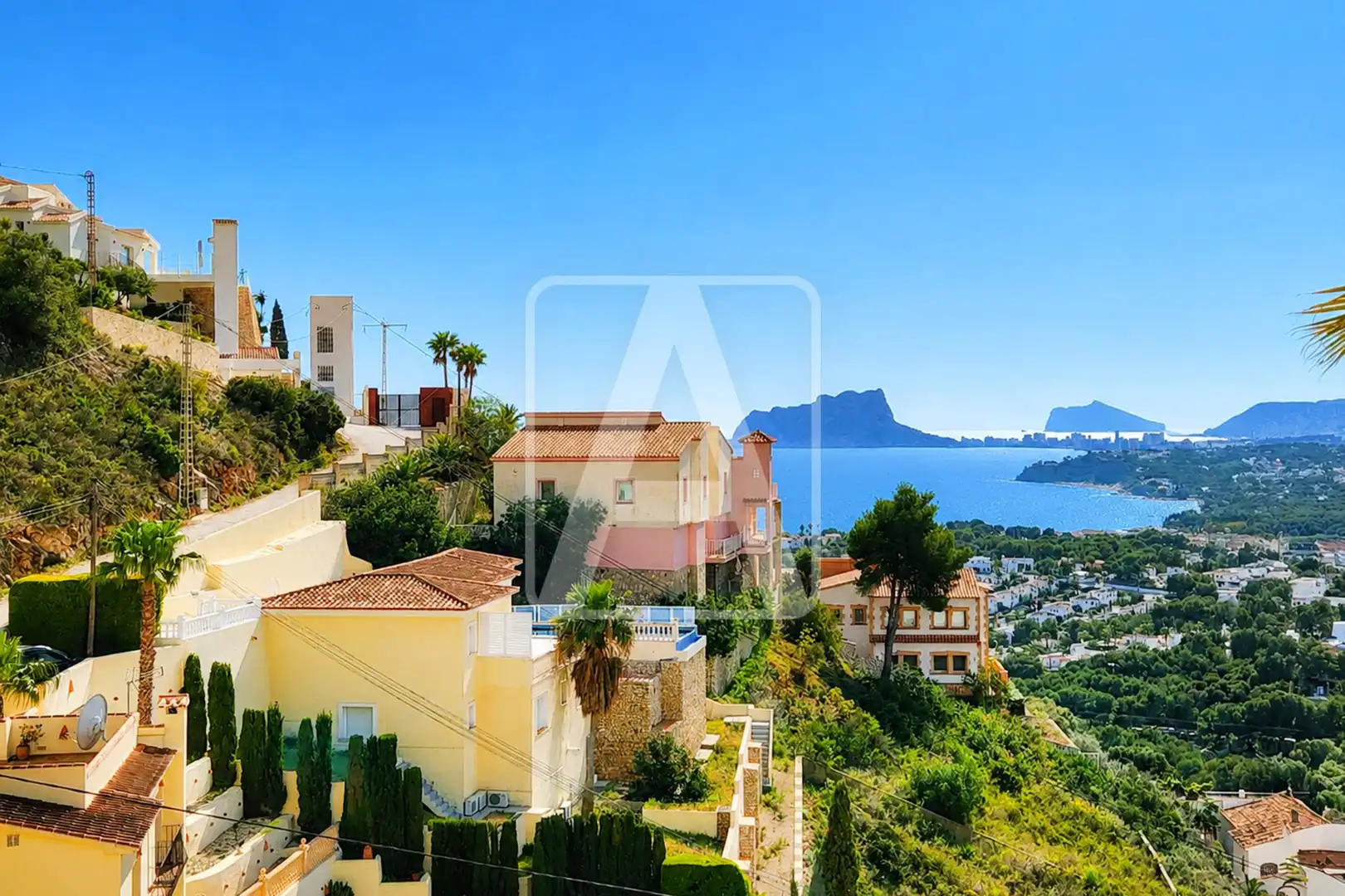 Exterior view of Houses for sale in Moraira  with Air Conditioner, Heating and Private garden