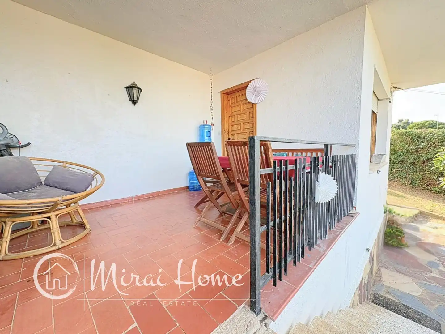 Terrassa de Casa o xalet en venda en Santa Eulàlia de Ronçana amb Calefacció, Jardí privat i Parquet