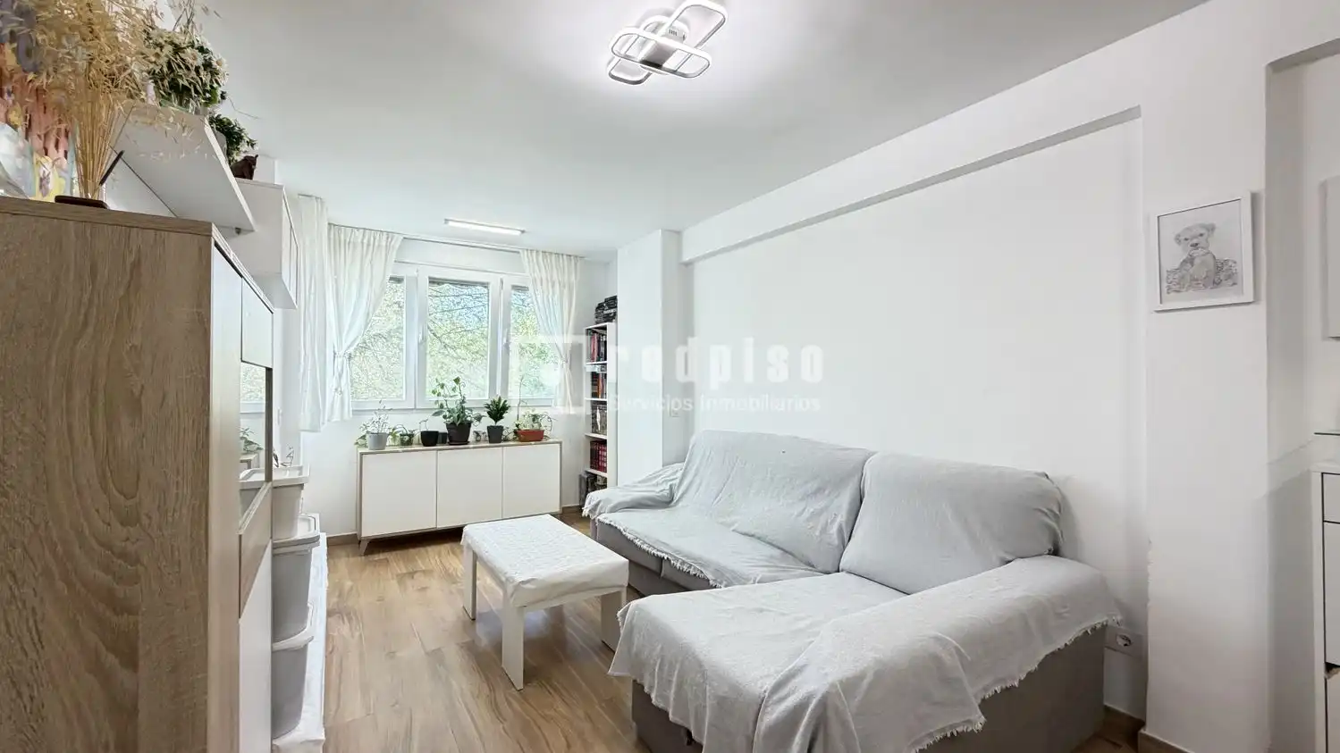 Living room of Flat for sale in Leganés  with Air Conditioner, Heating and Terrace
