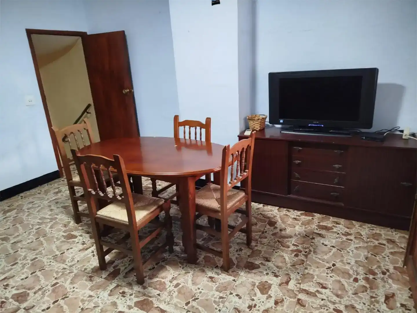 Menjador de Casa adosada de lloguer en Albalate del Arzobispo, Teruel