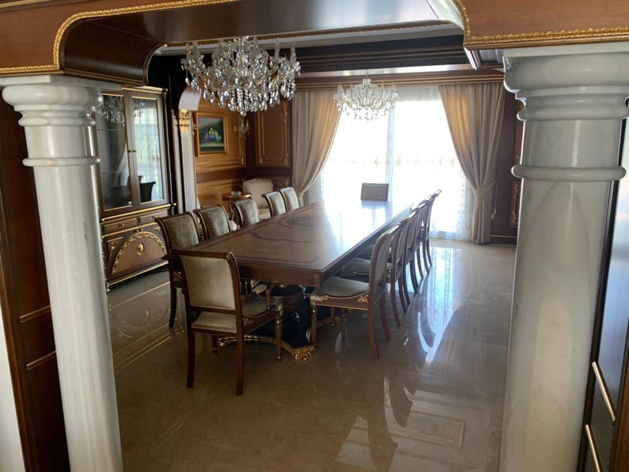 Dining room of House or chalet for sale in Marbella  with Air Conditioner, Private garden and Terrace