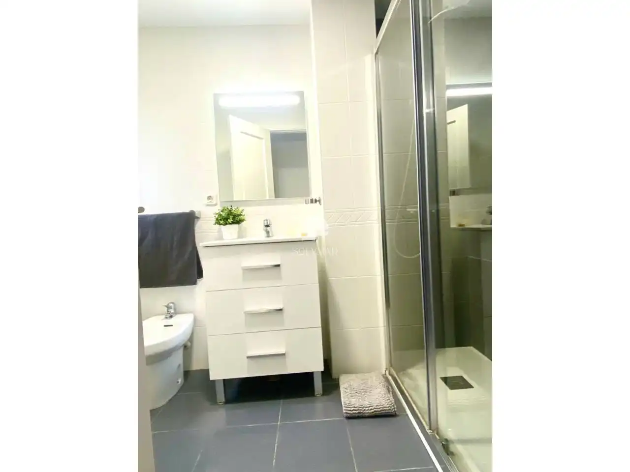 Badezimmer von Wohnung zur Miete in Torrox mit Klimaanlage, Möbliert und Balkon