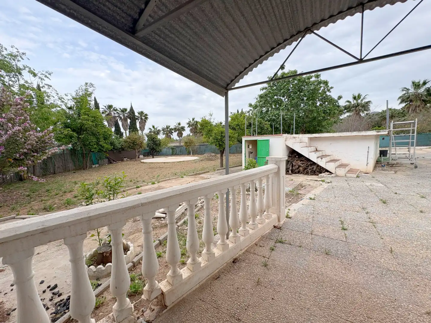 Terrasse von Country house zum Verkauf in Alhaurín de la Torre mit Klimaanlage, Privatgarten und Terrasse