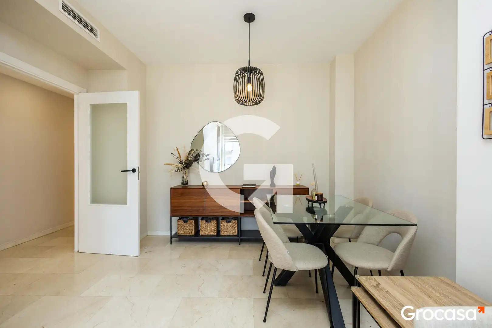 Esszimmer von Wohnung zum Verkauf in Sant Boi de Llobregat mit Klimaanlage, Heizung und Terrasse