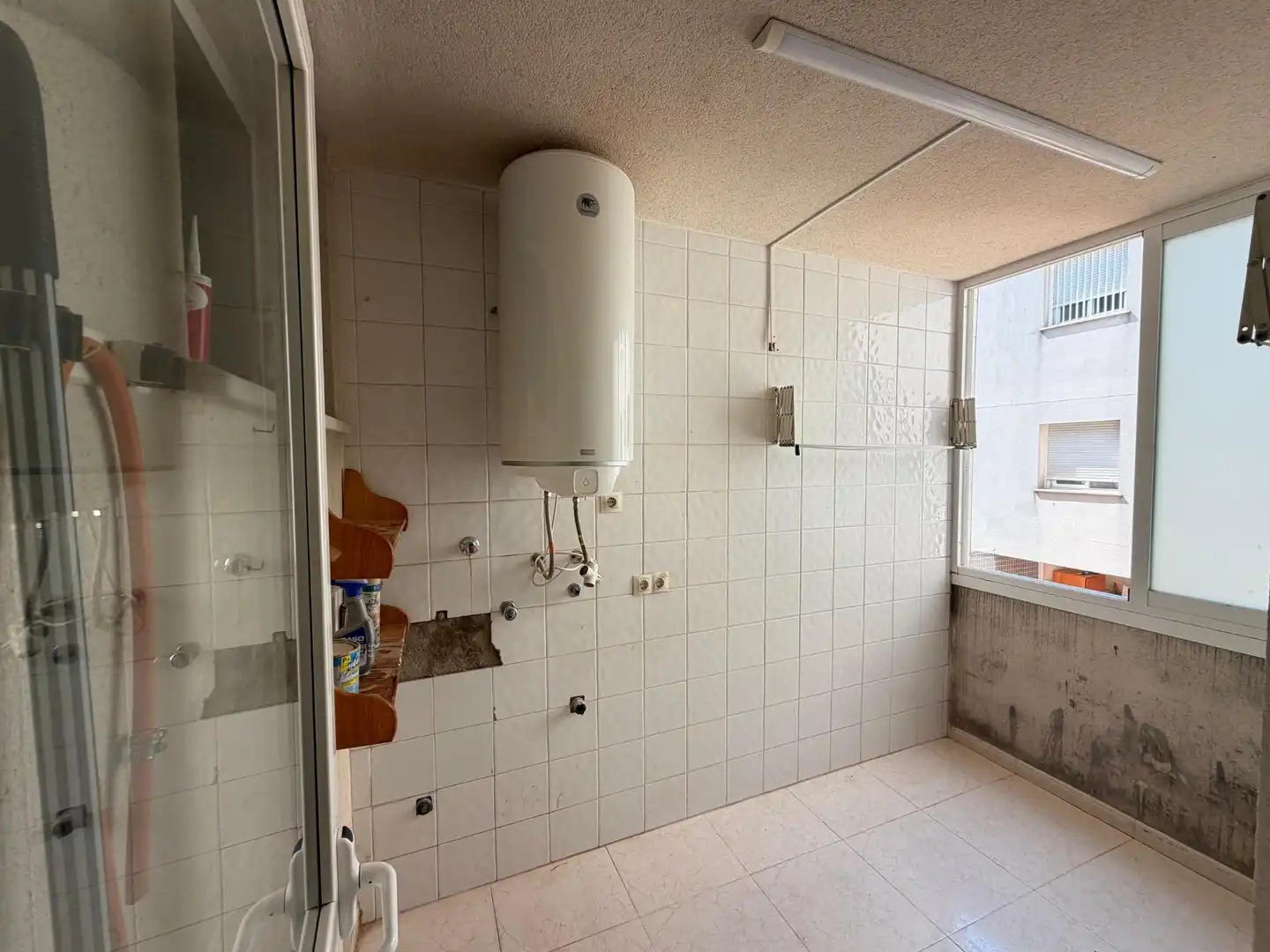 Bathroom of Flat for sale in Sa Pobla  with Air Conditioner and Balcony