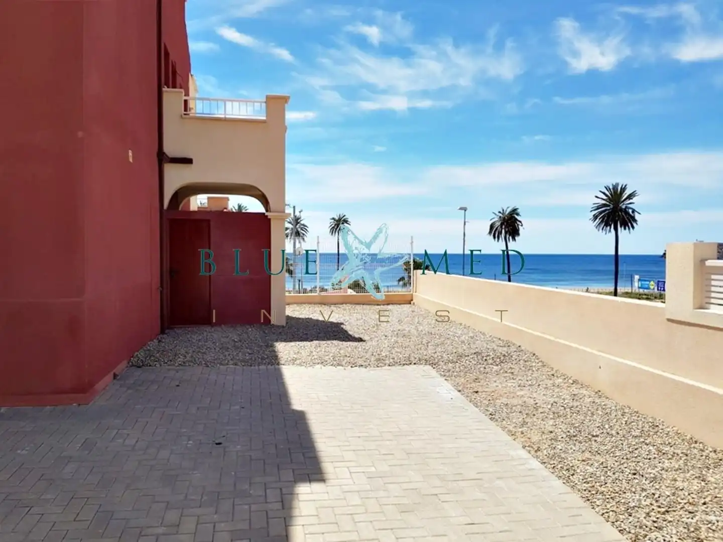 Vista exterior de Apartamento en venta en Mazarrón con Terraza, Amueblado y Piscina comunitaria