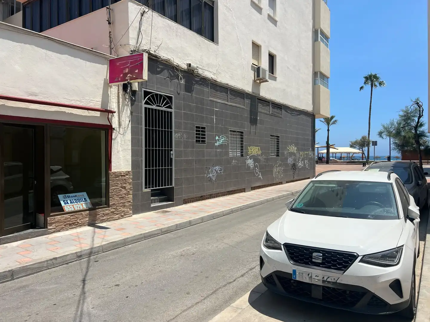 Vista exterior de Local de alquiler en Fuengirola