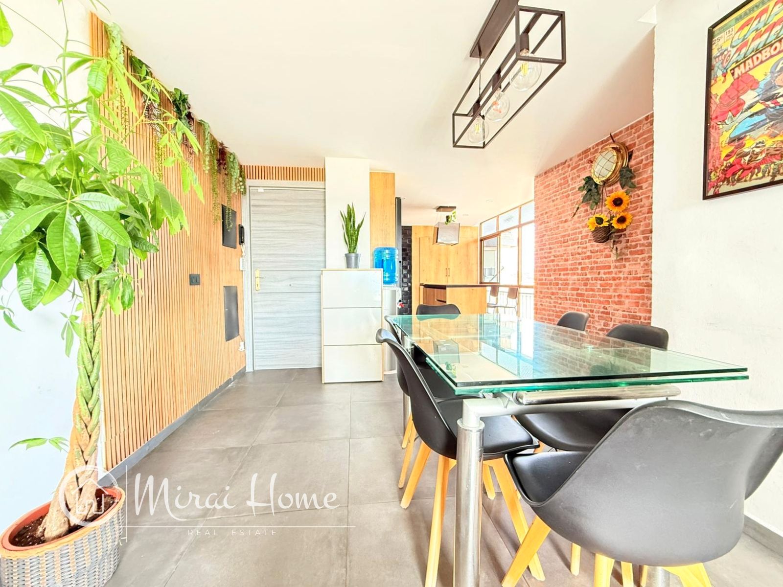 Dining room of Flat for sale in Granollers  with Air Conditioner and Balcony