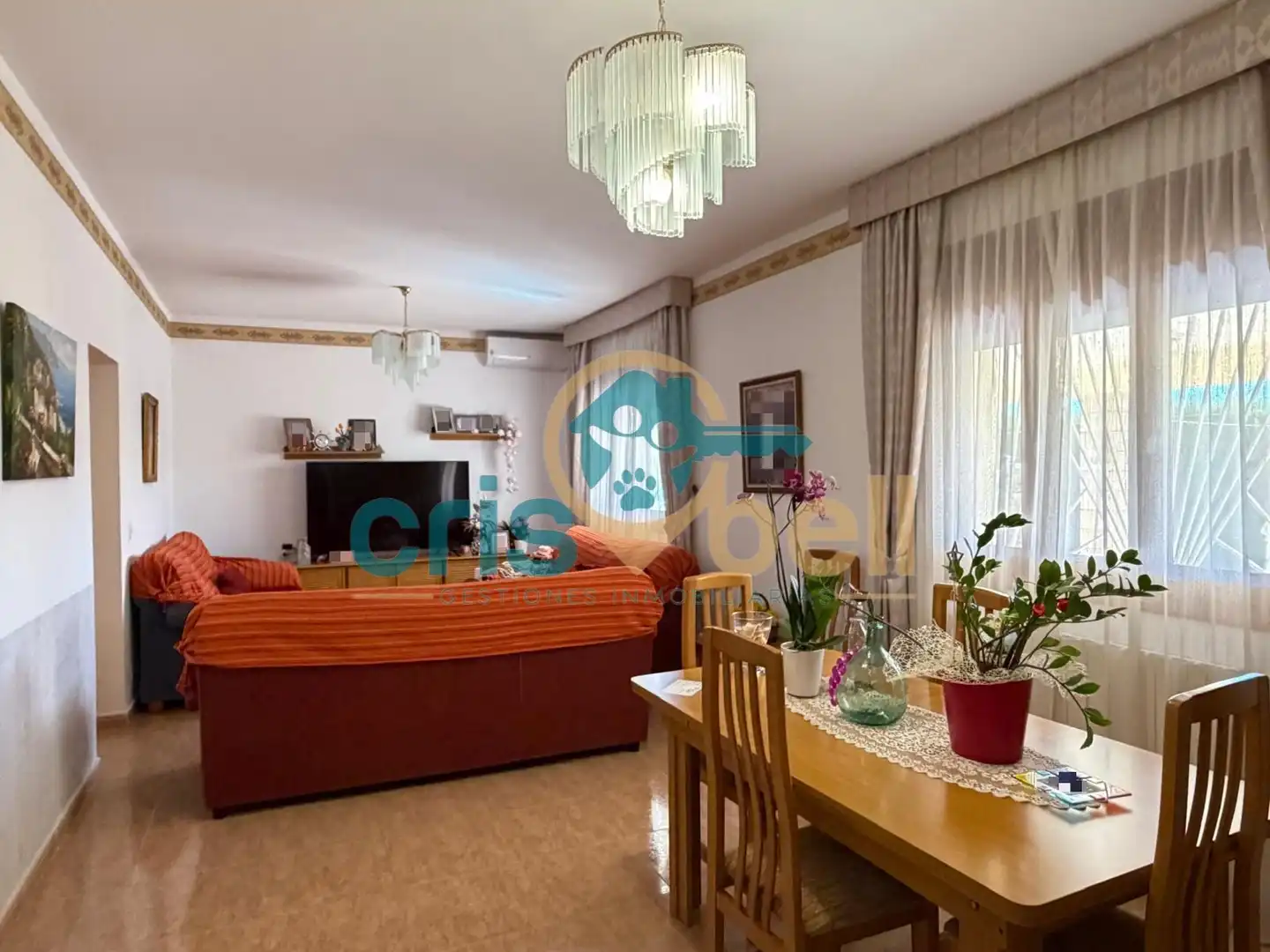 Sala de estar de Casa o chalet en venta en Lorca con Aire acondicionado, Calefacción y Jardín privado