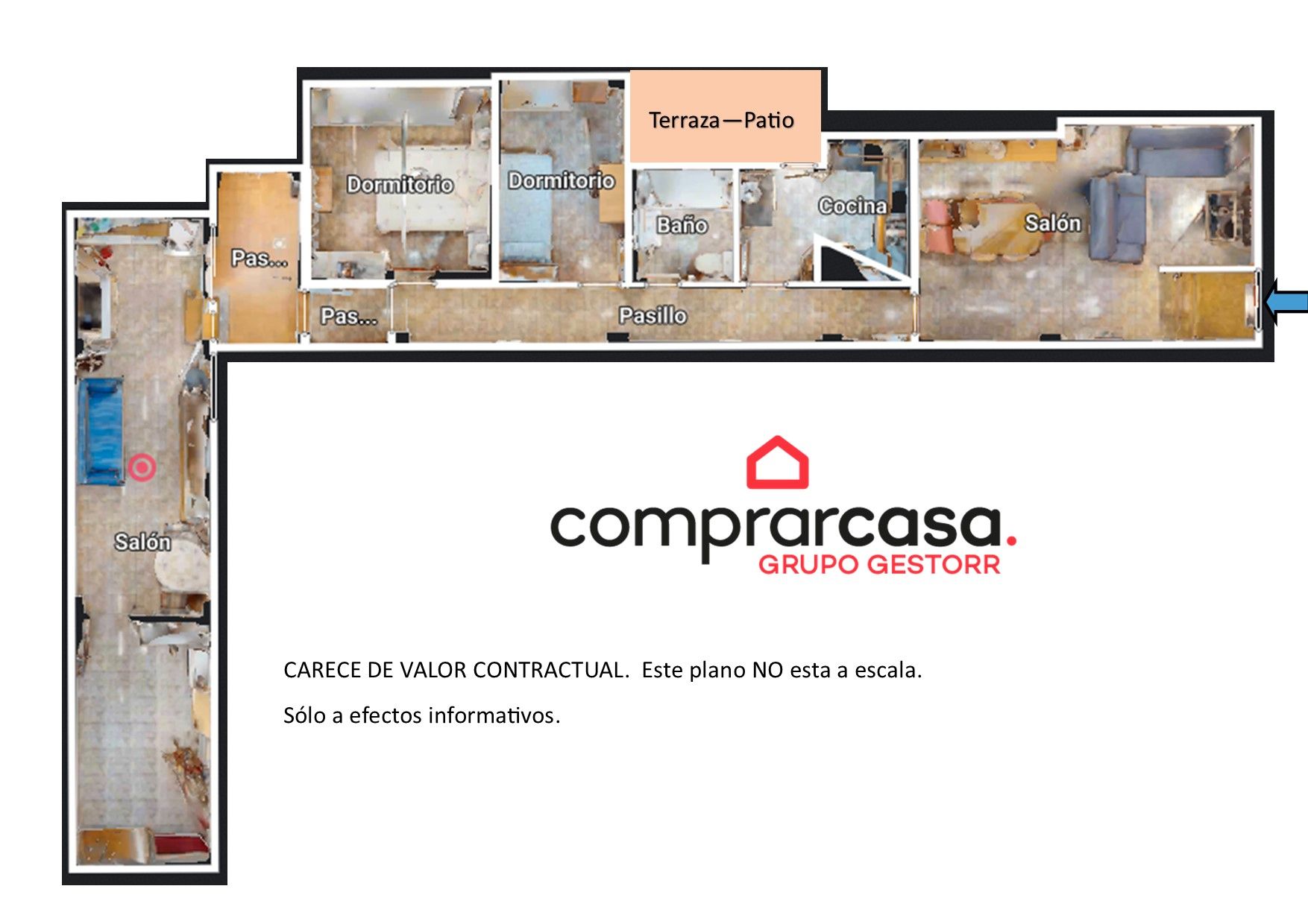 Flat for sale in Torrent  with Terrace