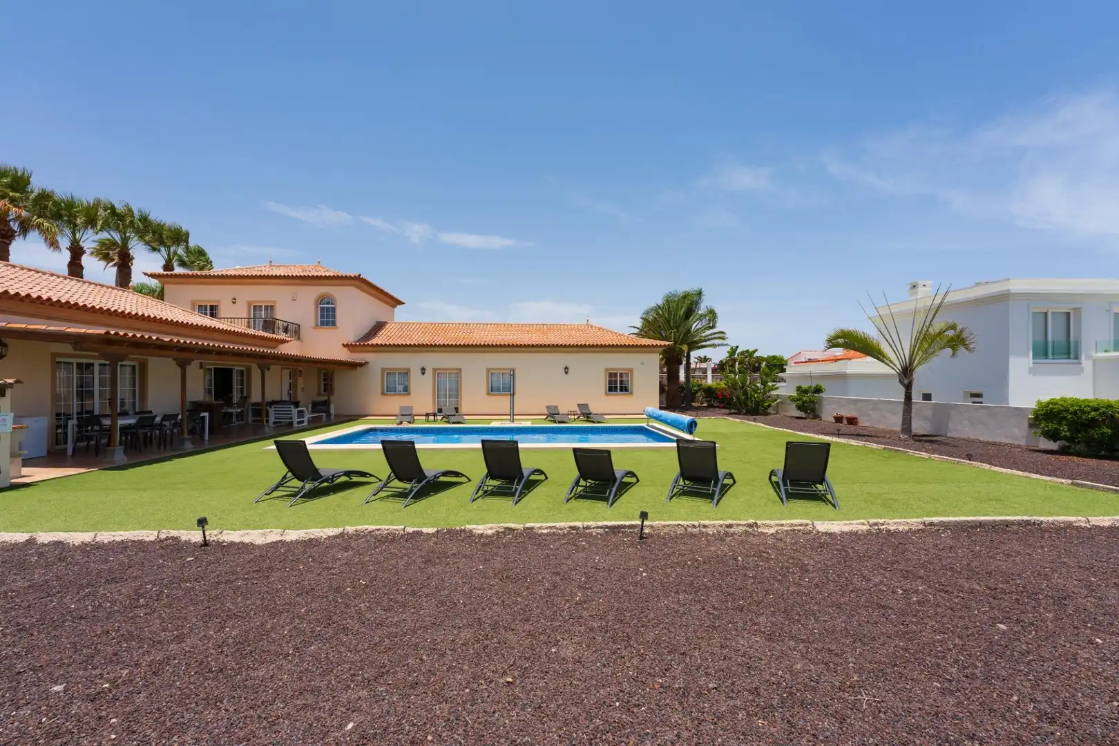 Swimming pool of Houses for sale in San Miguel de Abona  with Air Conditioner, Private garden and Terrace