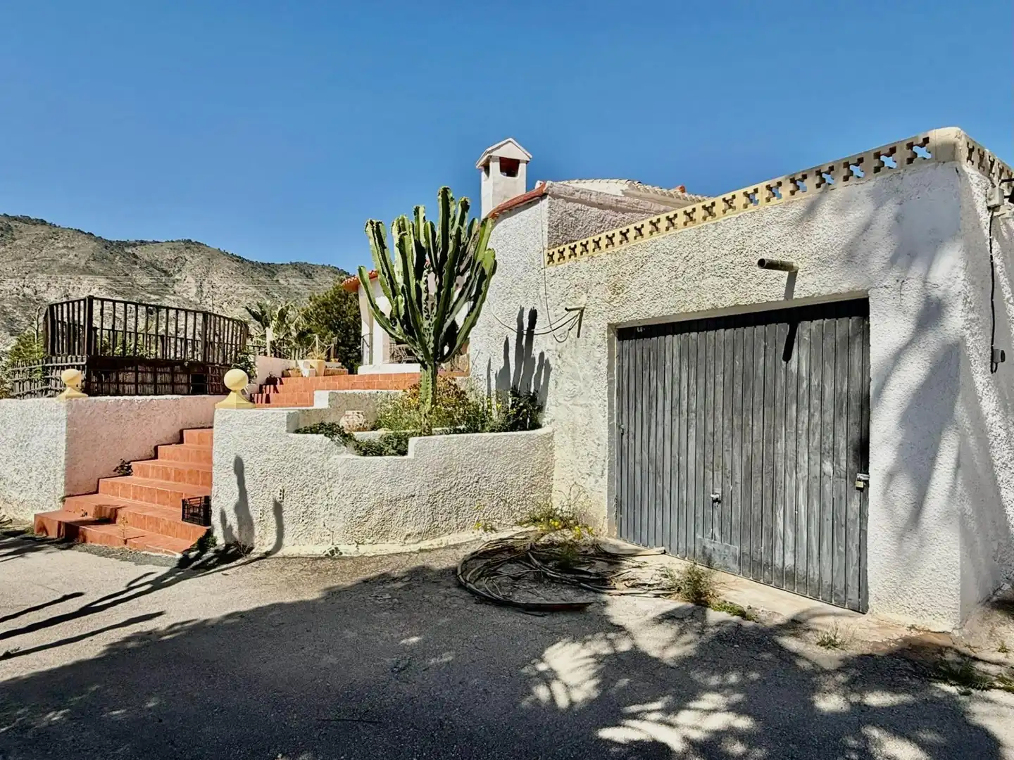 Vista exterior de Casa o chalet en venta en Orxeta con Aire acondicionado, Jardín privado y Terraza