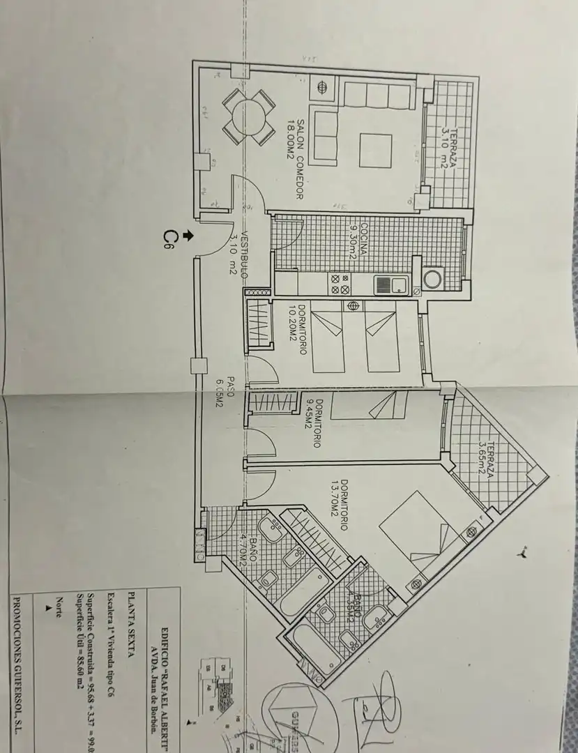 Flat for sale in Murcia  with Air Conditioner, Heating and Private garden