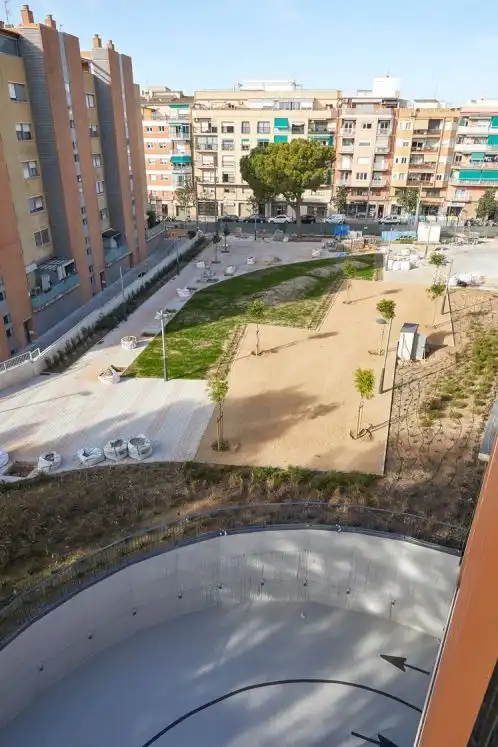 Terrasse von Wohnung zur Miete in Sant Joan Despí mit Klimaanlage, Heizung und Privatgarten