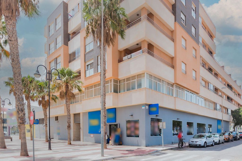 Vista exterior de Pis en venda en Roquetas de Mar