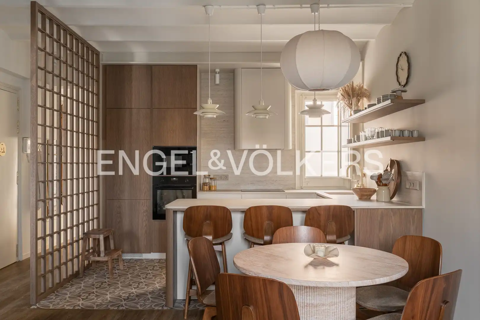 Kitchen of Attic for sale in  Barcelona Capital  with Air Conditioner, Heating and Parquet flooring
