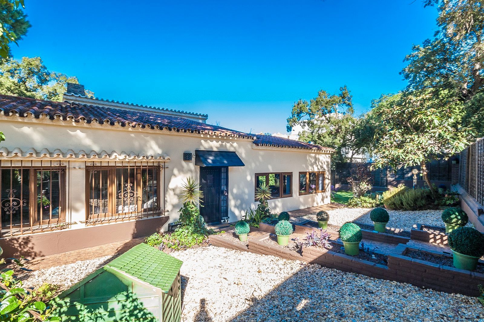 Garden of House or chalet for sale in Marbella  with Air Conditioner, Private garden and Terrace