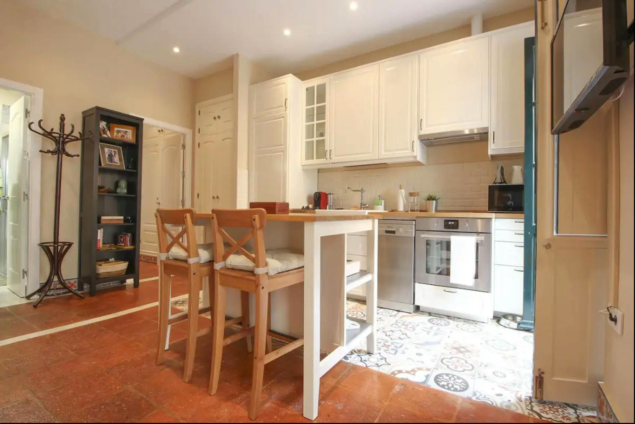 Cuina de Pis de lloguer en  Sevilla Capital amb Aire condicionat, Calefacció i Moblat